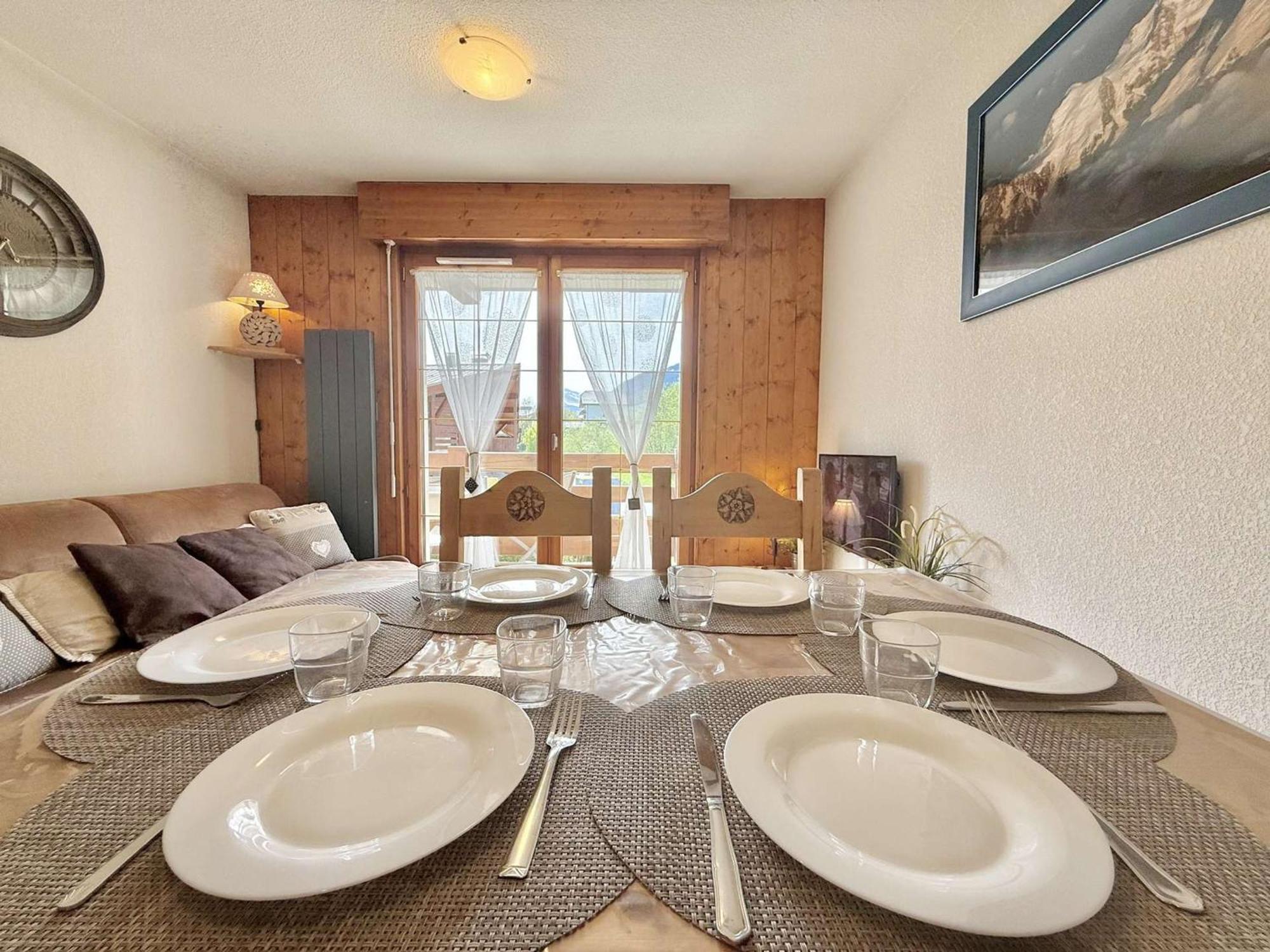 Appartement 2 Pieces Cabine A Praz-Sur-Arly - 6 Personnes Avec Parking - Fr-1-603-10 Exterior foto