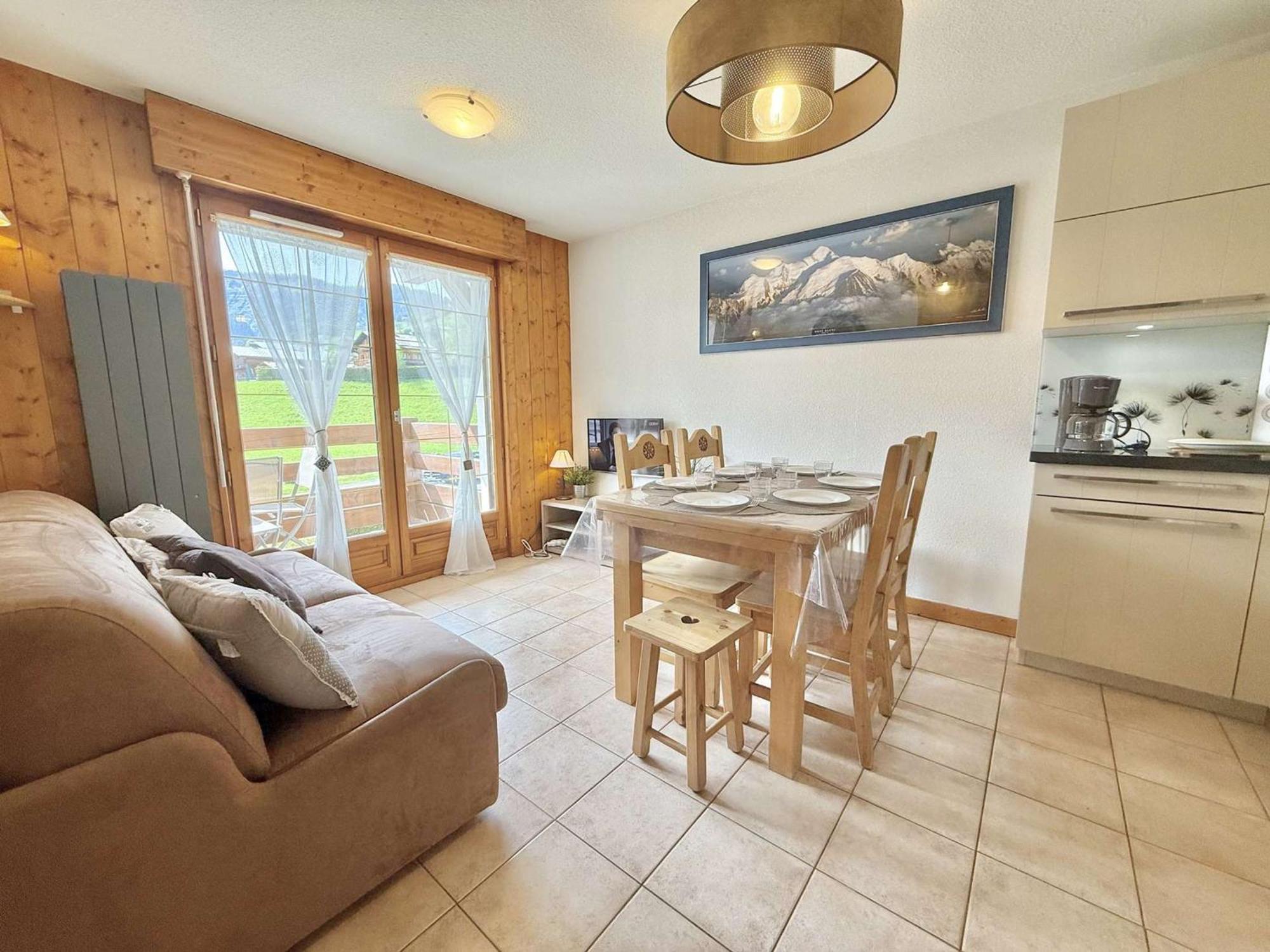 Appartement 2 Pieces Cabine A Praz-Sur-Arly - 6 Personnes Avec Parking - Fr-1-603-10 Exterior foto